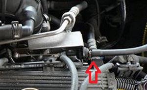 Disconnect the throttle cable.